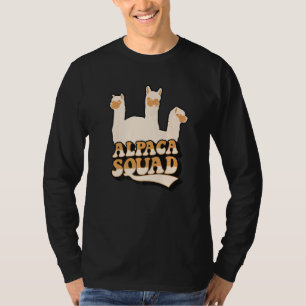 T-shirt Alpaca Squad Pako Huacaya Lama Alpaca Breeder Alpa