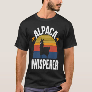 T-shirt Alpaca Whisperer I Alpaca