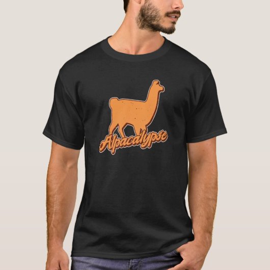 T-shirt Alpacalypse Pour Un Alpaca (Devant)