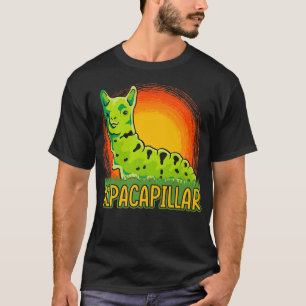 T-shirt ALPACAPILLAR Funny Alpaca Llama Lover Pun Hallowee