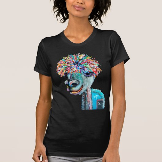 T-shirt Alpaga-Autoritaire de Betty 2 s (Devant)