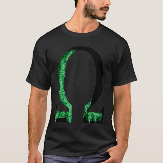 T-shirt Alpha and Omega Artistic Psychedelic Caterpillar (Devant)