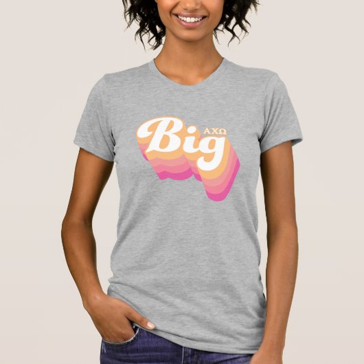 T-shirt Alpha Chi Omega | Grande (Devant)
