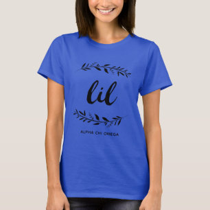 T-shirt Alpha Chi Omega Petit Couronne