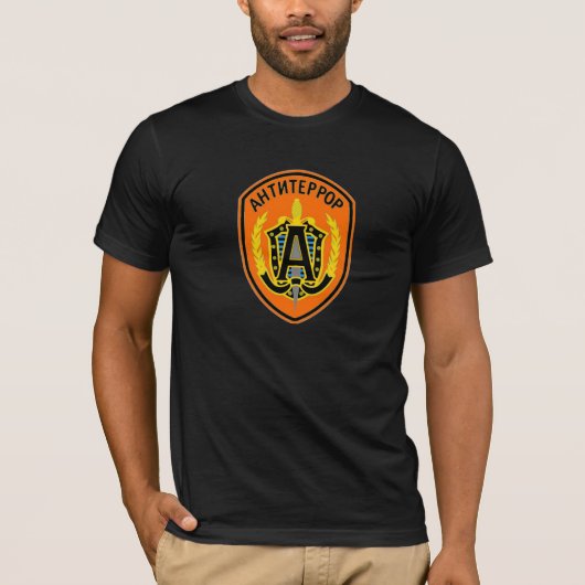 T-shirt Alpha d'équipe de Spetsnaz de Russe (Devant)
