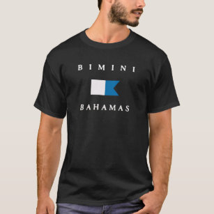 T-shirt Alpha drapeau de piqué de Bimini Bahamas