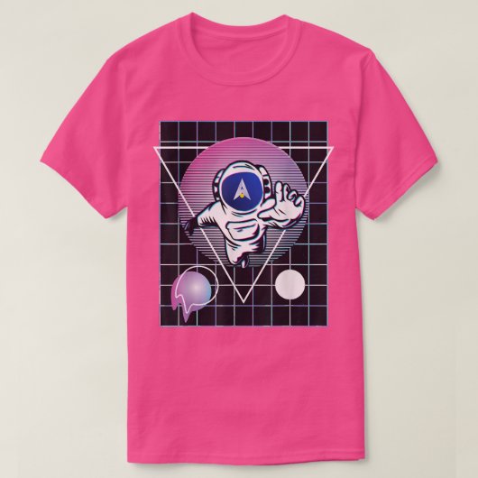 T-shirt Alpha Finance Lab Astronaut (Design devant)