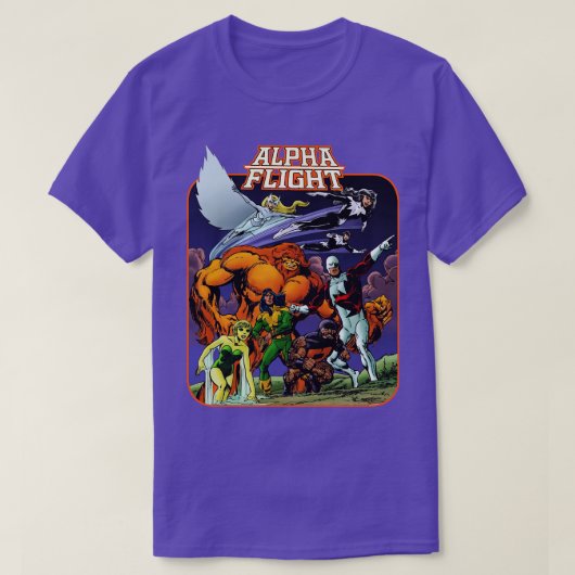 T-shirt Alpha Flight exclusive (Design devant)