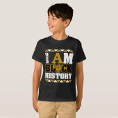 T-shirt Alpha Fraternité Africaine 1906 Je suis Noir Histo (Devant entier)