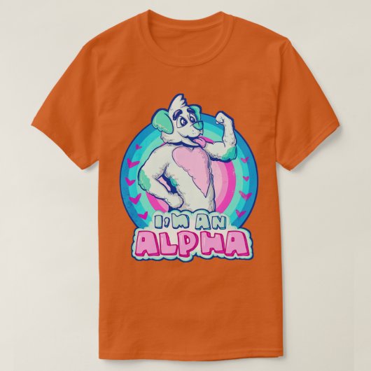 T-shirt Alpha Furry (Design devant)