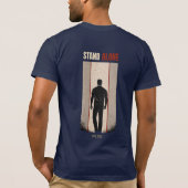 T-Shirt Alpha Mâle Solitaire | Loup Solitaire (Dos)
