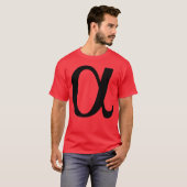 T-shirt alpha vintage (Devant entier)