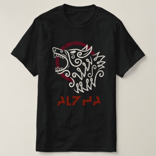 T-shirt Alpha Wolf (Design devant)