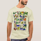 T-shirt Alphabestiary ! (Devant)