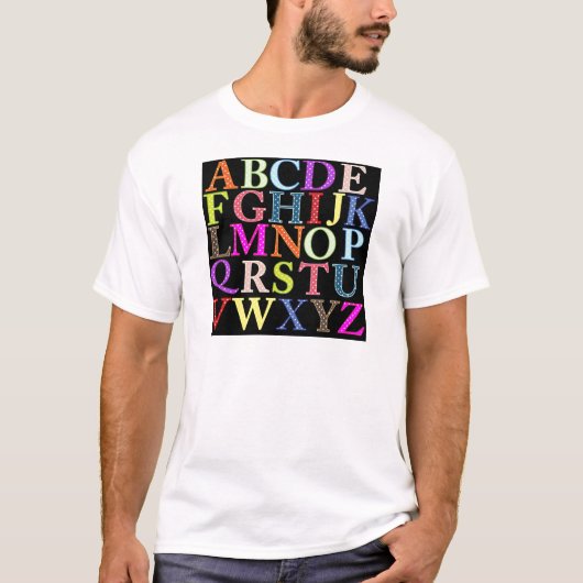 T-shirt Alphabet (Devant)