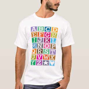 T-shirt Alphabet ABC