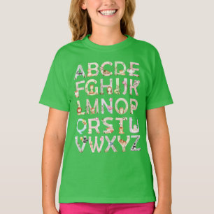 T-shirt Alphabet animal