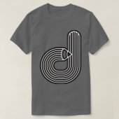 T-shirt Alphabet d 2 (Design devant)