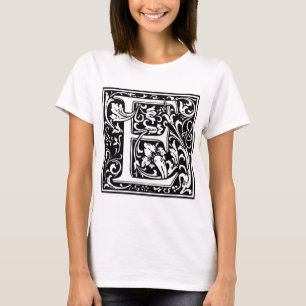 T-shirt Alphabet « E » de William Morris