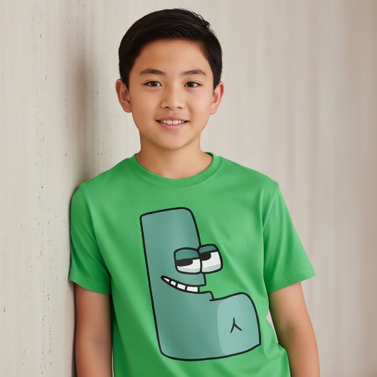 T-Shirt Alphabet Lettre L