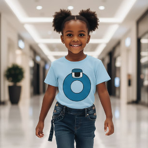 T-Shirt Alphabet Lettre O