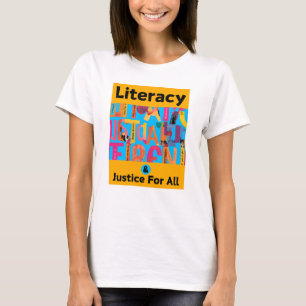 T-shirt Alphabétisation et justice pour tous