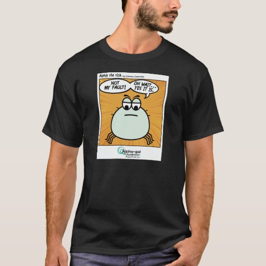 T-shirt Alphie - Pas ma faute - Chemise (Devant)