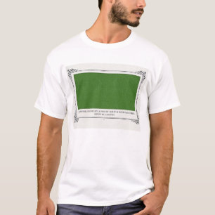 T-shirt Alphonse Allais, Avril Fools, Vert, Art Abstrait