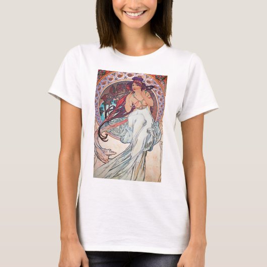 T-shirt Alphonse Mucha (Devant)