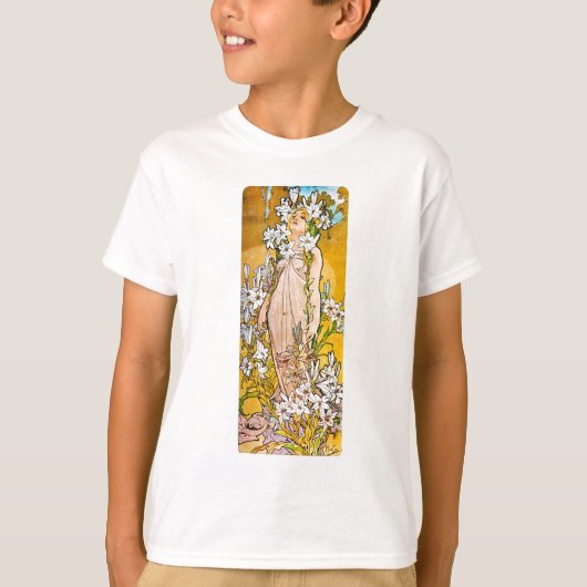 T-shirt Alphonse Mucha (Devant)