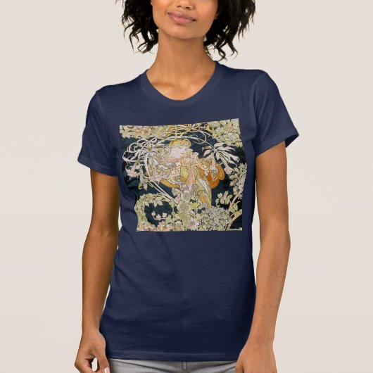 T-shirt “Alphonse Mucha” (Devant)