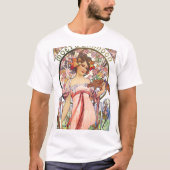 T-shirt Alphonse Mucha (Devant)