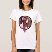 T-shirt Alphonse Mucha (Devant)