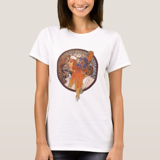 T-shirt Alphonse Mucha (Devant)