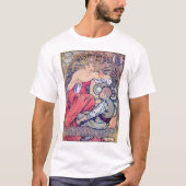 T-shirt Alphonse Mucha (Devant)