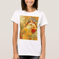 Alphonse Mucha Art Nouveau Automne