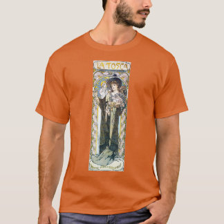 T-shirt Alphonse Mucha La Tosca 2