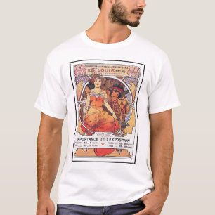 T-shirt Alphonse Mucha - l'Exposition universelle St Louis