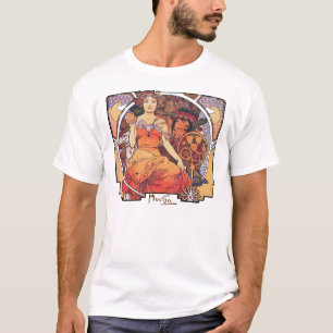 T-shirt Alphonse Mucha - Salon mondial 1904 St. Louis