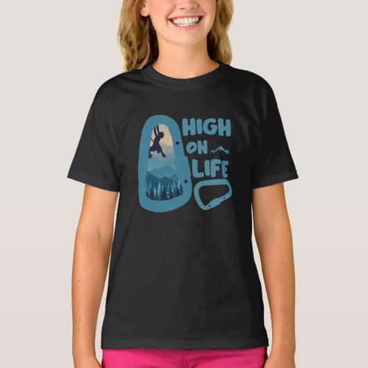 T-shirt Alpinisme Escalade (Devant)