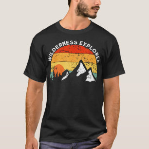 T-shirt Alpinisme Nature Montagnes Randonnée sauvage Explo