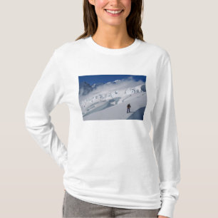 T-shirt Alpiniste sur le glacier Tasman dans le mont