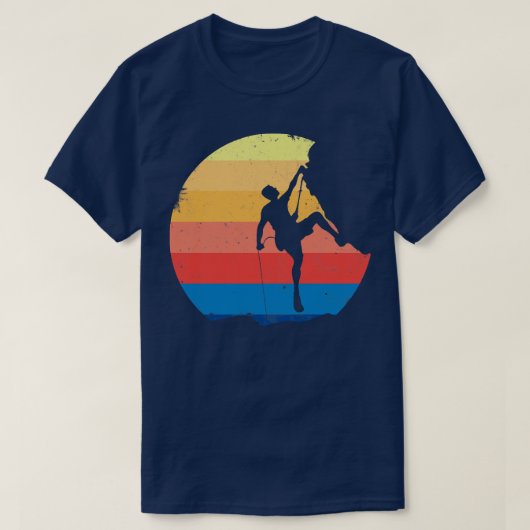T-shirt Alpinistes d'Escalade libre (Design devant)