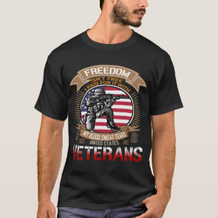 T-shirt als hulde aan Amerikaanse militaire vetera