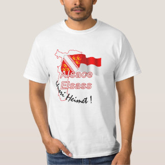 T-shirt "Alsace Elsass unsri Heimet (ons thuis)"