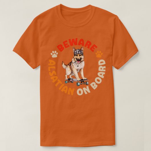T-shirt Alsatian (Design devant)