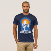 T-shirt Alta Sierra Ski Sunset (Devant entier)