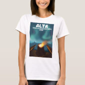 T-shirt Alta Wasatch Mountain Range Utah (Devant)