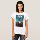 T-shirt Alta Wasatch Mountain Range Utah (Devant entier)
