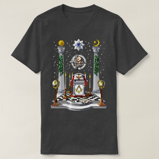 T-shirt Altar Masonic Lodge (Design devant)